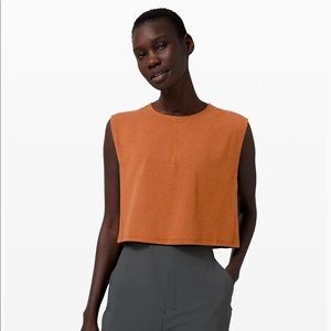 Lululemon LAB Esker Cropped Tank Small